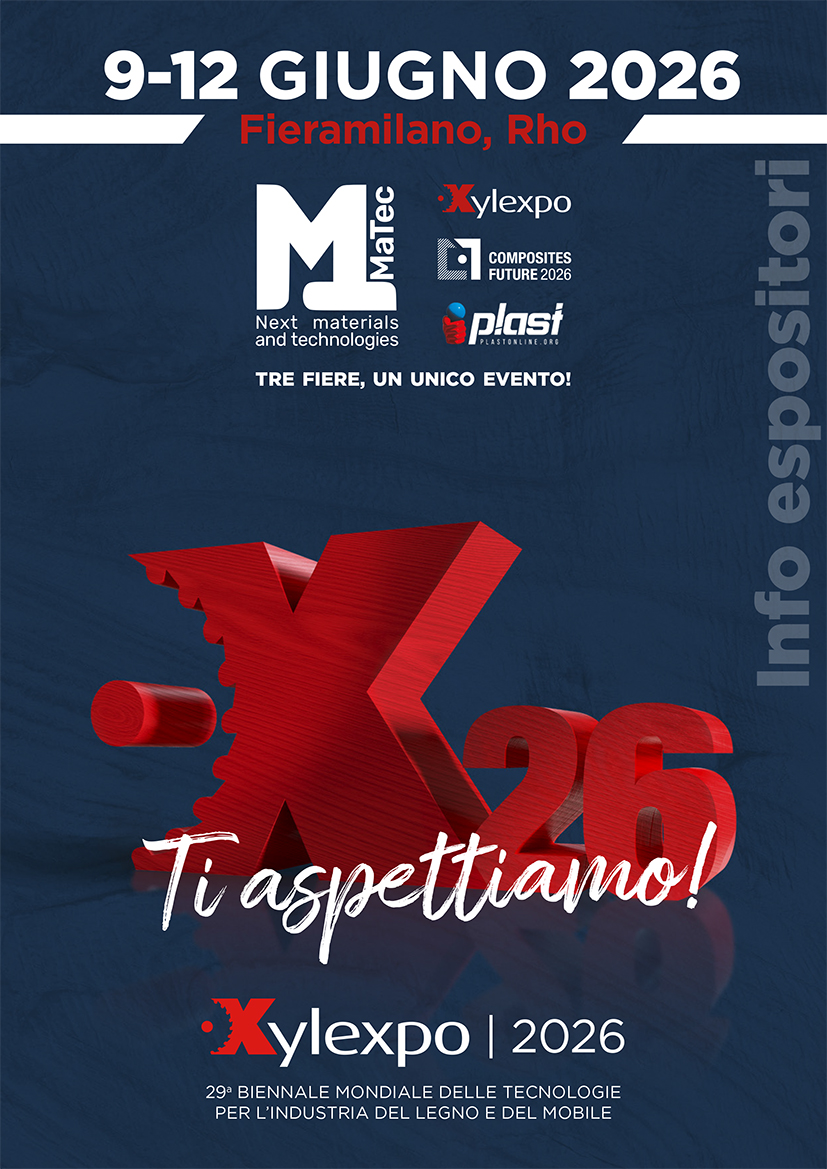 Copertina depliant xylexpo IT