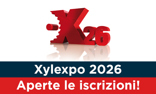 XYLEXPO 2026: APERTE LE ISCRIZIONI