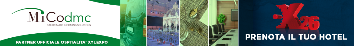Xylexpo 2026 - Modulo hotel