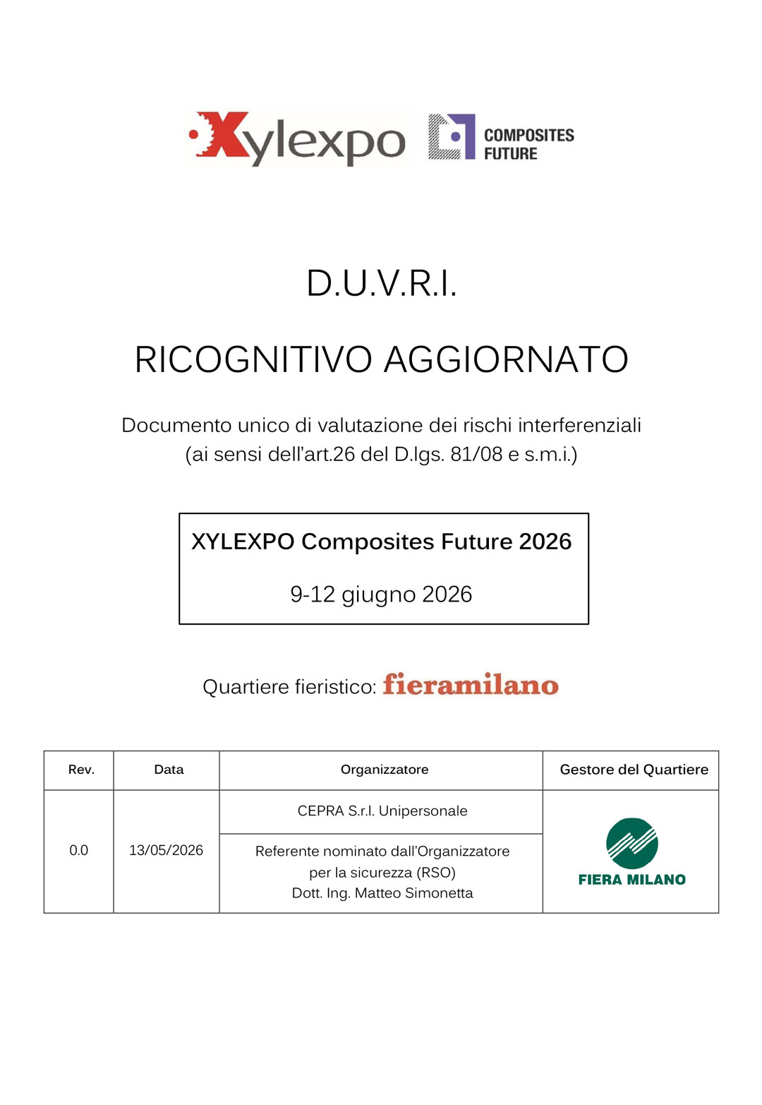 XYLEXPO 2026 duvri